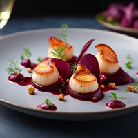 Scallops Caramelized